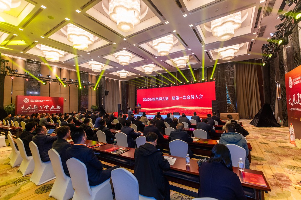 武汉电视台报道武汉市徐州商会成立大会